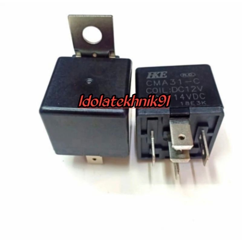 Jual Rilay Mobil HKE DC 24V 5Pin - Relay 5 Pin 24 Volt HKE - Riley ...