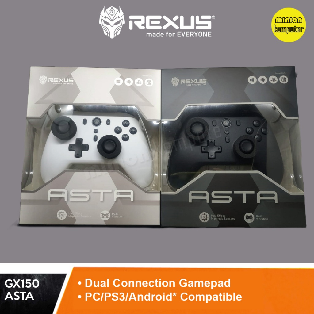 Jual Rexus ASTA GX150 / GX-150 Wireless Gamepad Controller Joystick PC ...