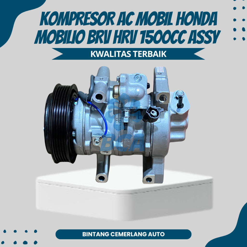 Jual COMPRESSOR KOMPRESOR AC Mobil Honda Mobilio BRV HRV 1500cc ASSY ...