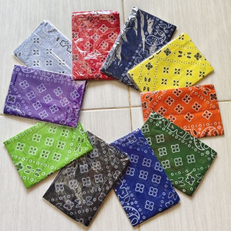 Jual SLAYER BANDANA SYAL MULTIFUNGSI SLAYER MOTIF BATIK | Shopee Indonesia