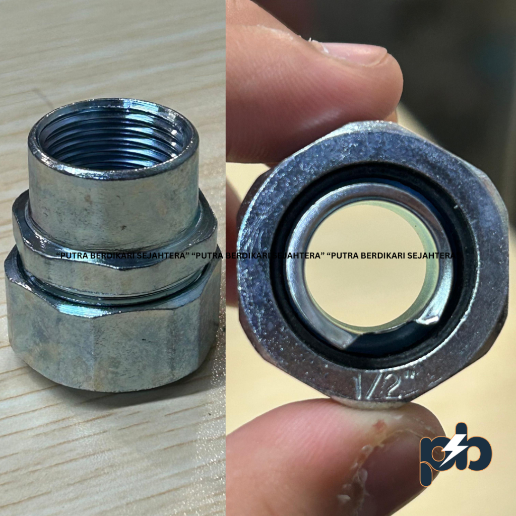 Jual Connector Flexible Conduit 1/2