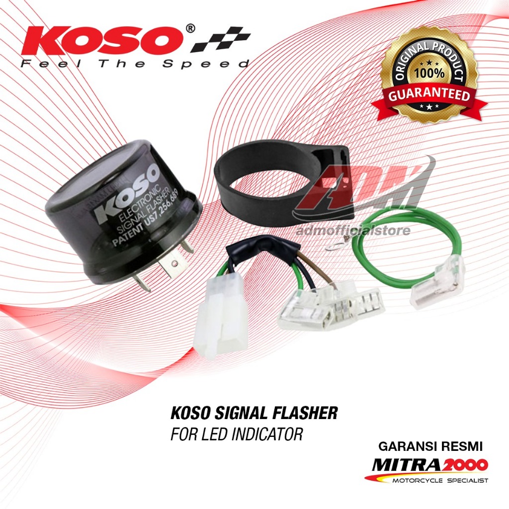 Jual FLASHER LED INDICATOR KOSO - FLASHER SEIN ORIGINAL KOSO | Shopee ...