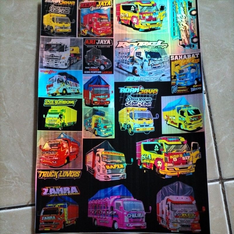 Jual STIKER TRUK | STIKER TRUK MODIF | STIKER TRUK MANIA | STIKER ...