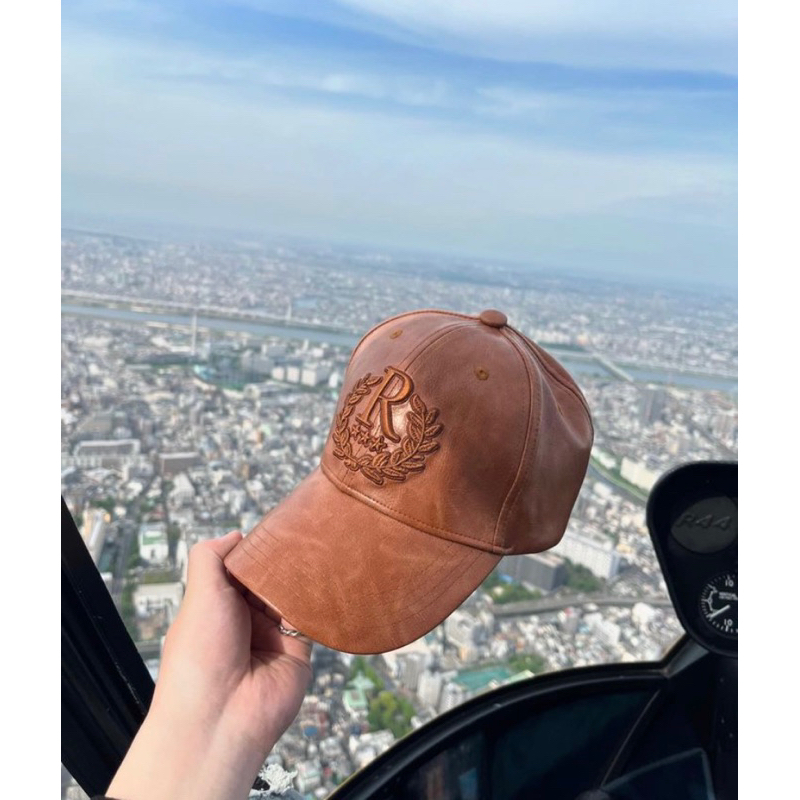 Jual [ORIGINAL] RUCAS Crown Brown Leather Cap / Fallen Angel Wings Tee ...