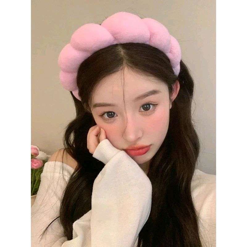 Jual BANDO FLUFFY SUPER TEBAL EMPUK BANDO KOREAN STYLE | Shopee Indonesia
