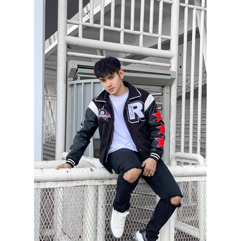 Jual RASCAL Jaket vintage varsity billiard full bordier unisex pria dan ...