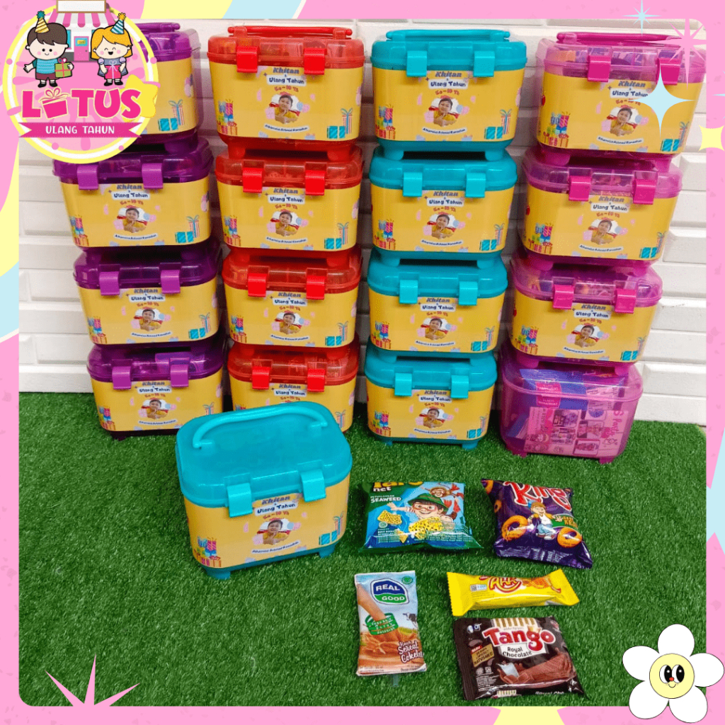 Jual MINI CONTAINER CALISTA/KOTAK SOUVENIR ULANG TAHUN/KOTAK SERBAGUNA ...