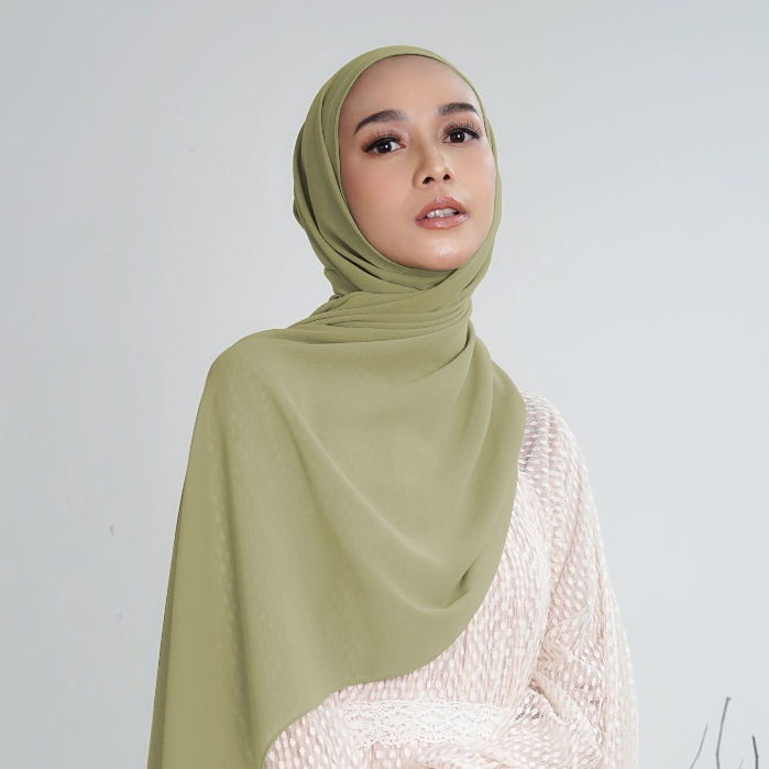 Nabillasyal Lyra Series Pashmina Instant Hijab Instant Ceruti