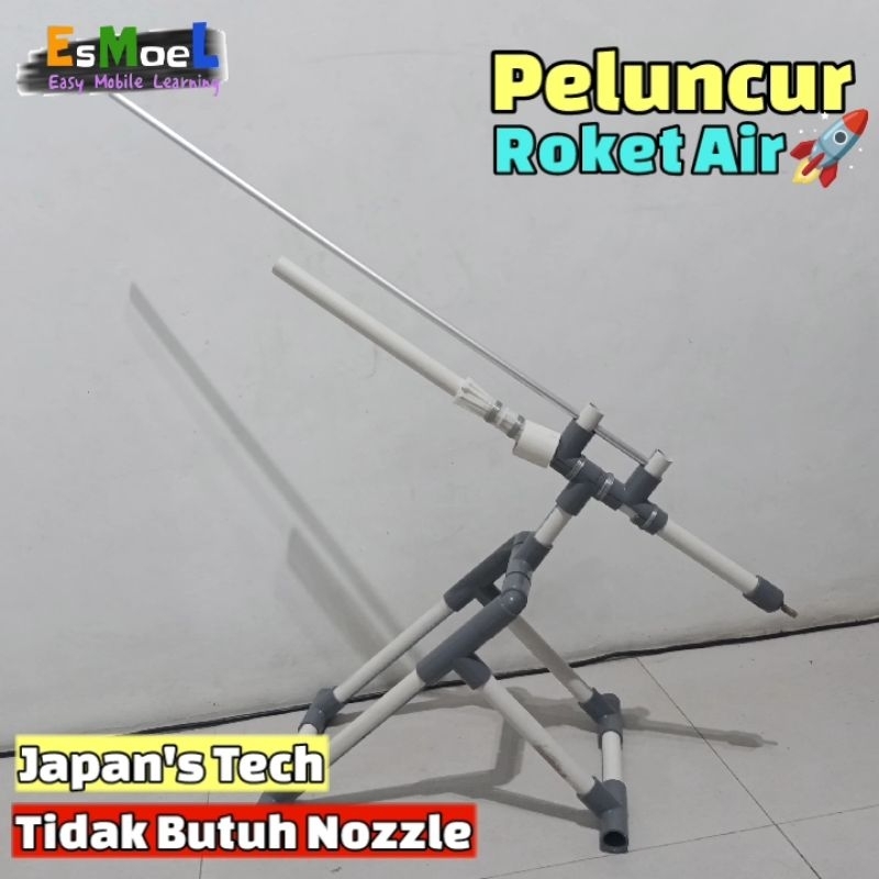Jual Peluncur Roket Air Untuk Botol Aqua (Tanpa Butuh Nozzle) | Shopee ...