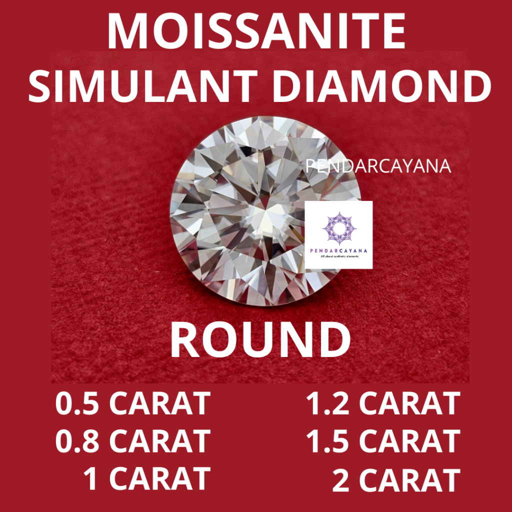 Moissanite Harga Diamond Carat MOISSANITE SIMULANT DIAMOND CARAT