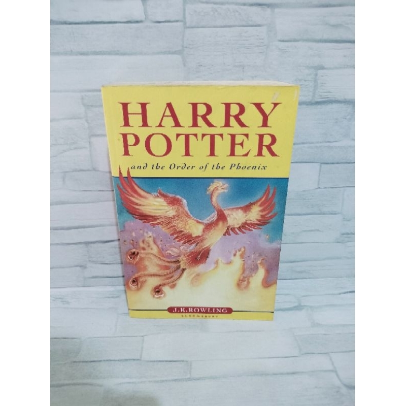 Jual Novel Original Harry Potter and the Order of the Phoenix by J K ...
