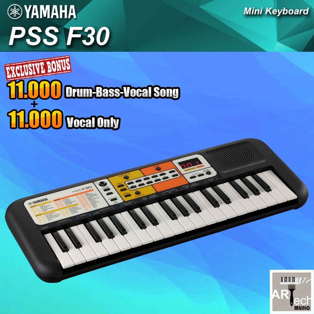 Jual Yamaha PSSF30/PSS F30/PSS F 30 Mini Keyboard (Setara F51 Versi ...