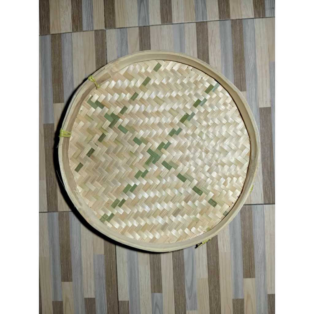 Jual tampah bambu D 35cm/tampah tumpeng/tampah sedang ST93 | Shopee ...