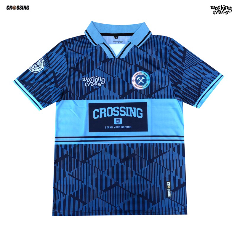 Jual JERSEY - WORKING CLASS BLUE - CROSSING INDO | Shopee Indonesia
