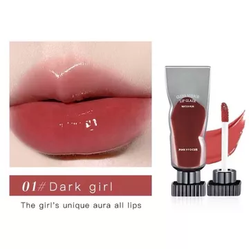 PINKYFOCUS Mirror Glossy Lip Glaze Stain Glossy Lipstik