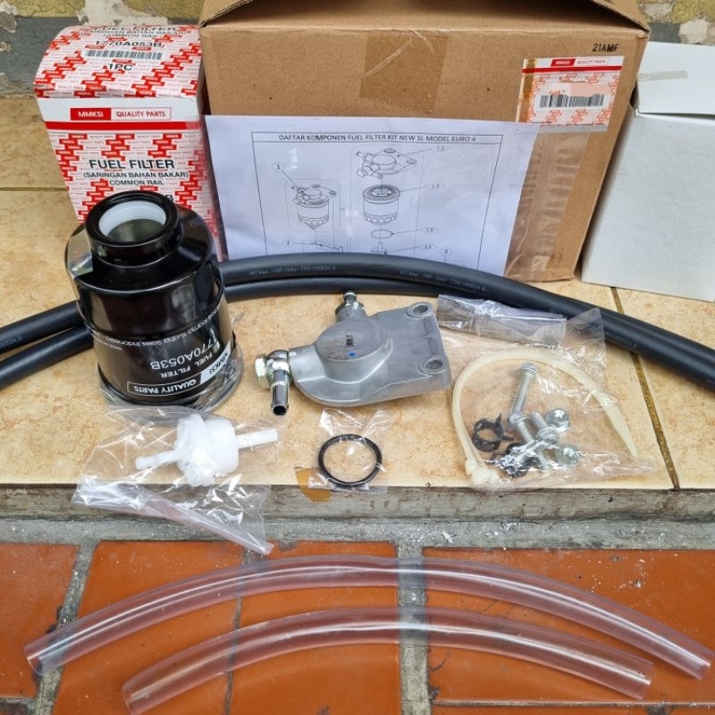 Jual Double Filter Solar Asli Mitsubishi L300 Euro 4 4N14 Turbo ...