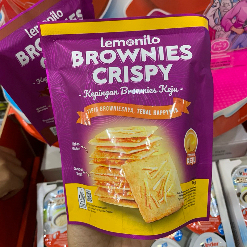 Jual Lemonilo Brownies Crispy 35gr | Shopee Indonesia