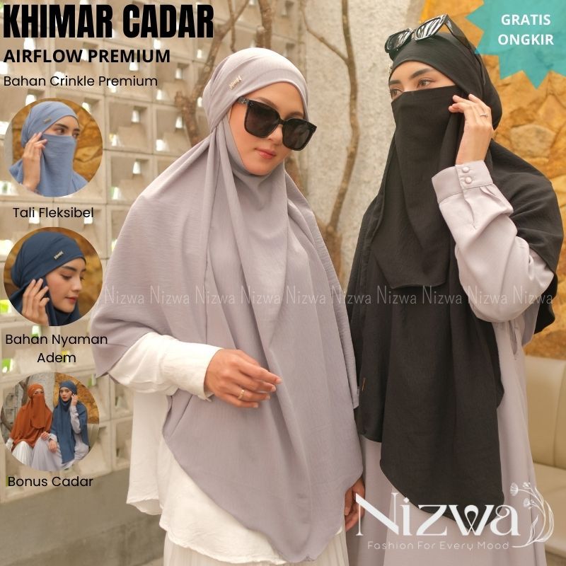 Jilbab Hijab Kerudung Bergo Instan French Khimar Cadar Madinah Syari Jumbo