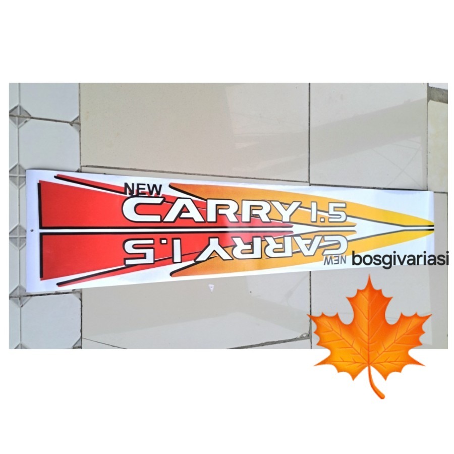 Jual stiker sticker Carry 1.5 carry new 1.5 luxury pikup pickup ...