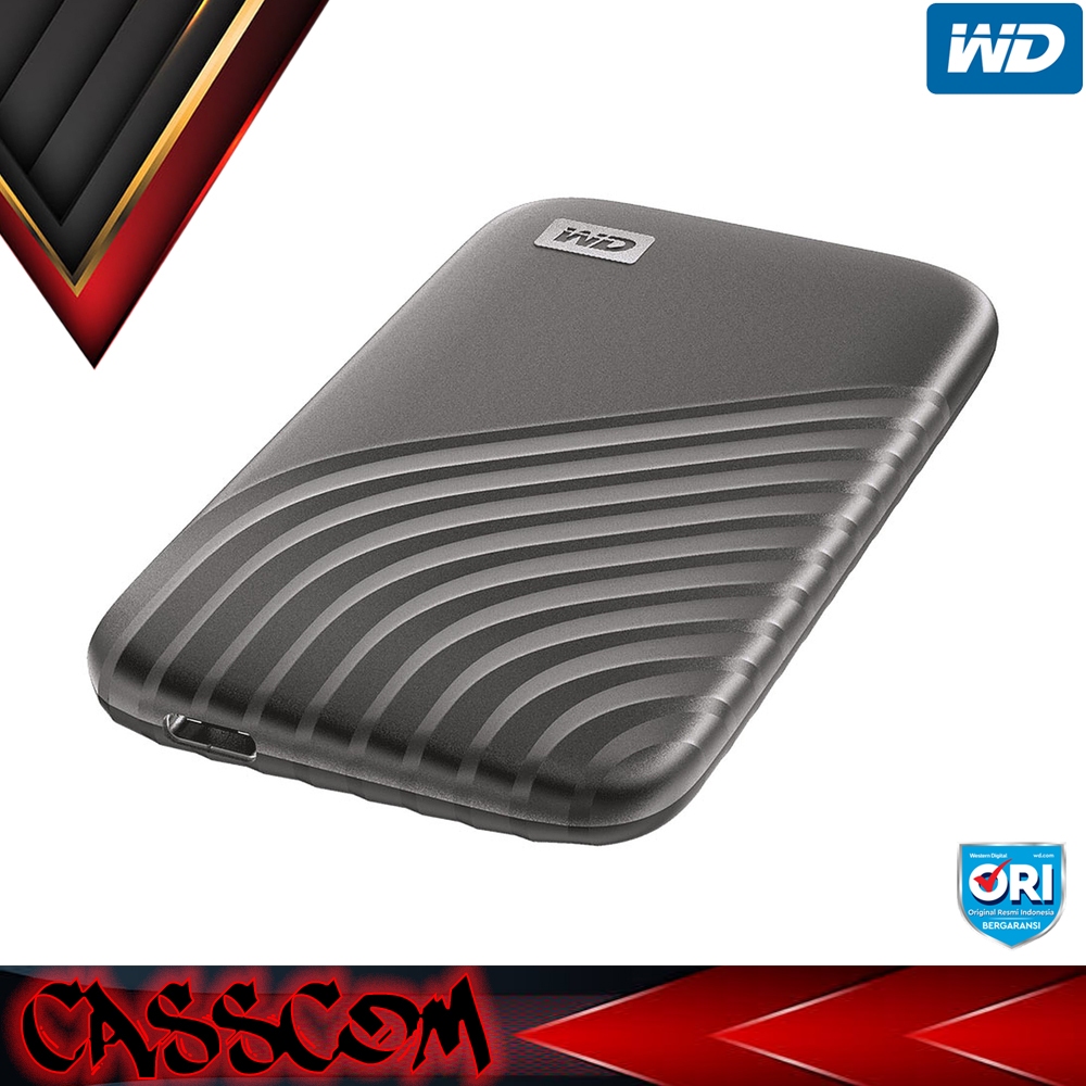 WD My Passport SSD 1TB-SSD Portable Eksternal TB USB-C USB-A External