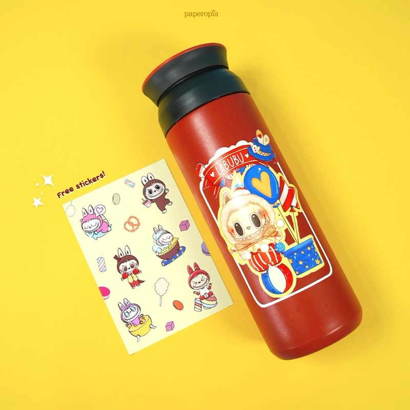 Jual LABUBU custom tumbler stainless tumblr uv print | Shopee Indonesia