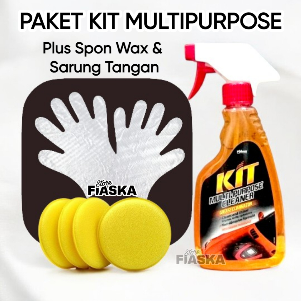 Jual KIT MULTIPURPOSE SUPER CLEANER SPRAY 500 ML PAKET PEMBERSIH ...