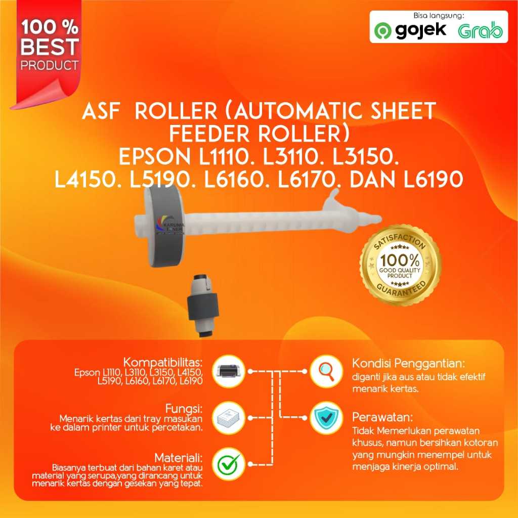 Jual ASF Roll Epson L1110 L3110 L3150 Printer L4150 L5190 L6160 L6170 ...