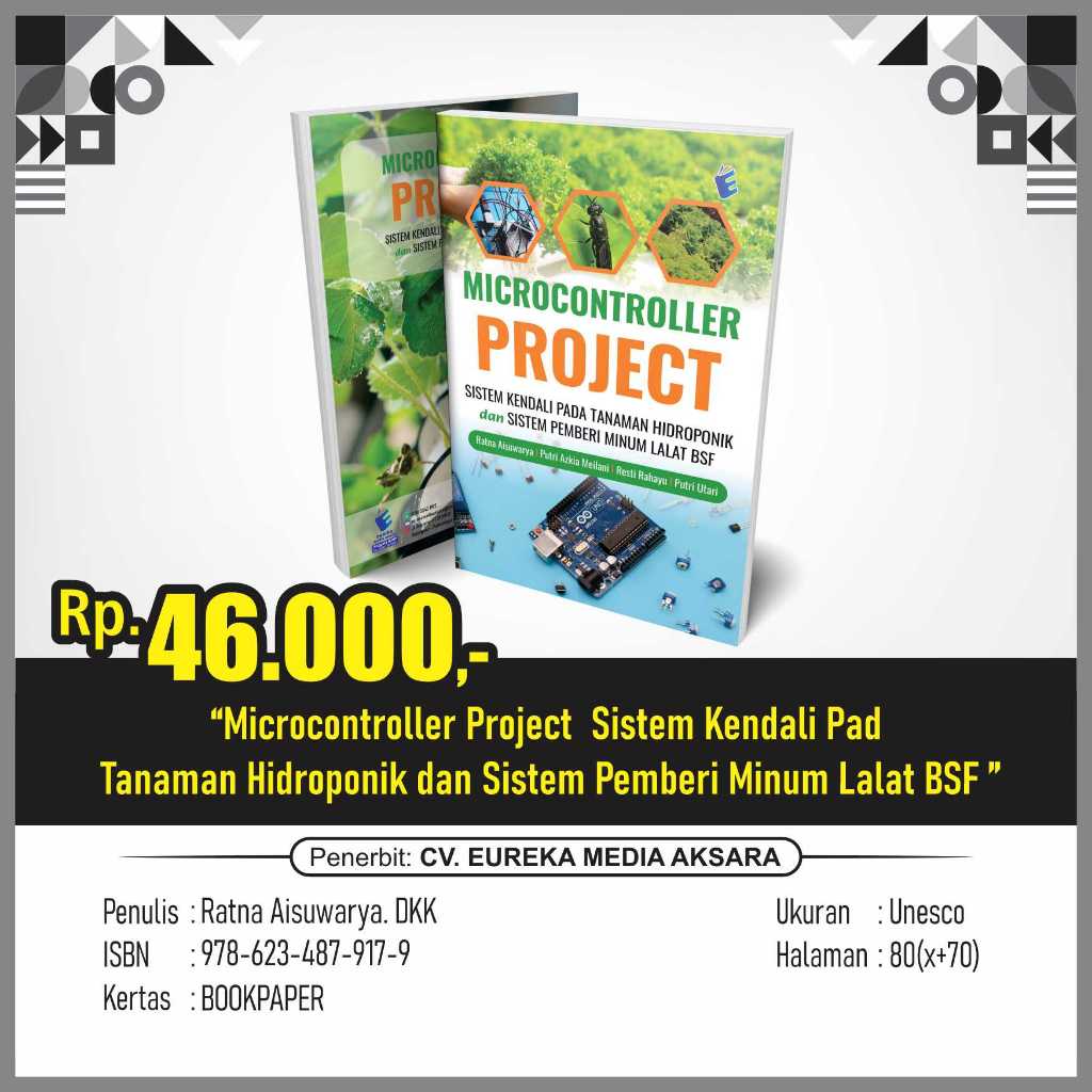 Jual Microcontroller Project Sistem Kendali Pada Tanaman Hidroponik dan ...
