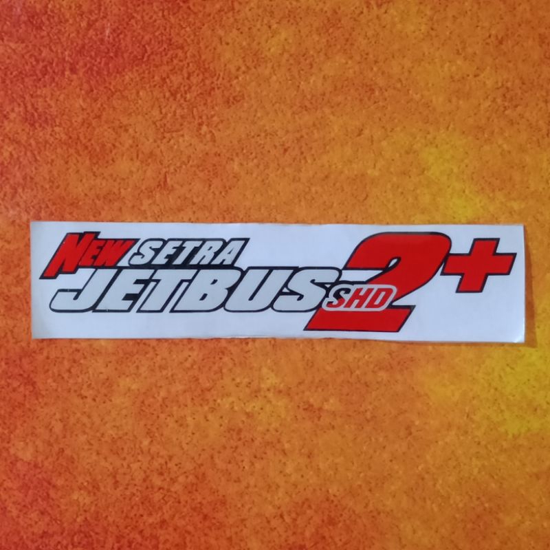 Jual Sticker Cutting Jetbus SHD 2+ New Setra | Shopee Indonesia