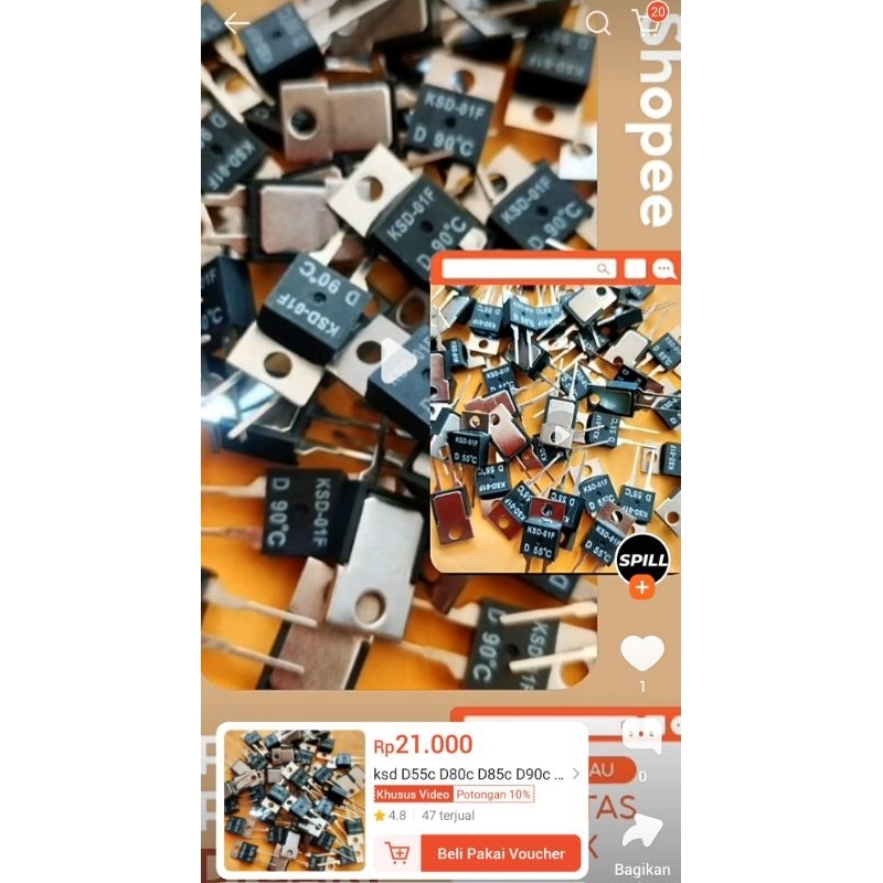 Jual ksd D55c D80c D85c D90c barang ori | Shopee Indonesia