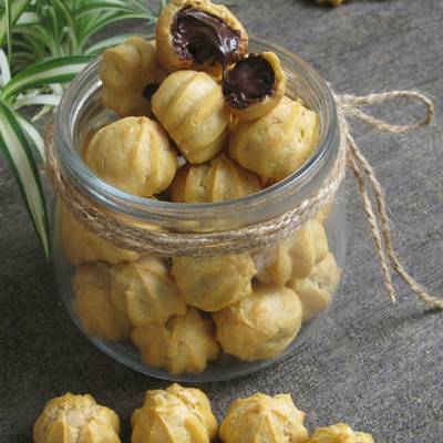Jual [250gr] Soes Kering Kue Soes Sus Kering Isi Aneka Rasa Coklat ...