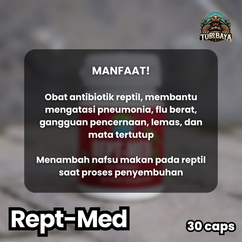 Jual Rept Med / Obat Reptile / Obat Kura Darat | Shopee Indonesia