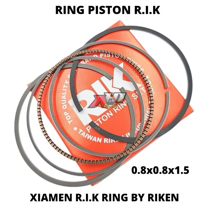 Jual RING PISTON RIK 60 62 63 65 66 68 69 70 MM TEBAL 0.8x0.8x1.5 MM BY ...