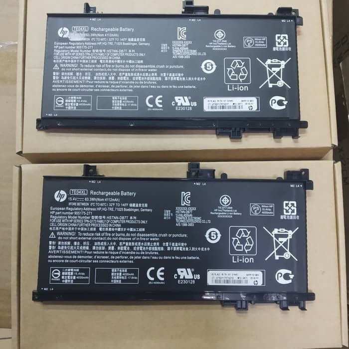 Jual Baterai Laptop Hp Omen 15 AX200 TE04XL TE03XL 15-bc216tx 15