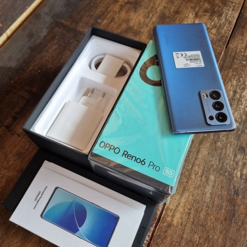 Jual Oppo Reno 6 Pro 5G RAM 24/256 Normal Lengkap Garansi Resmi Reno6 ...