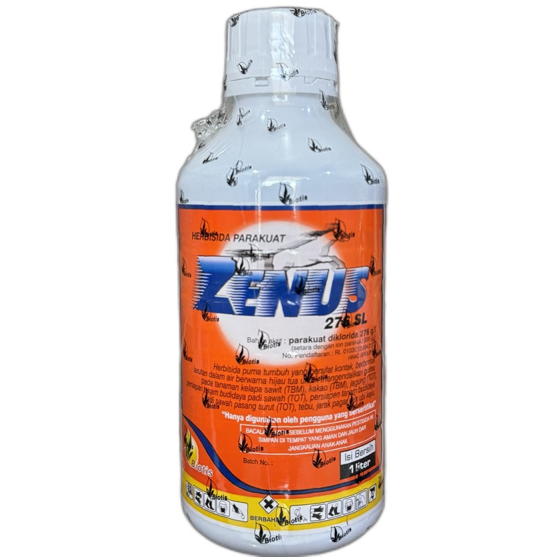 Jual HERBISIDA PARAKUAT ZENUS 276 SL 1 LITER/RACUN KONTAK GULMA LEBAR ...