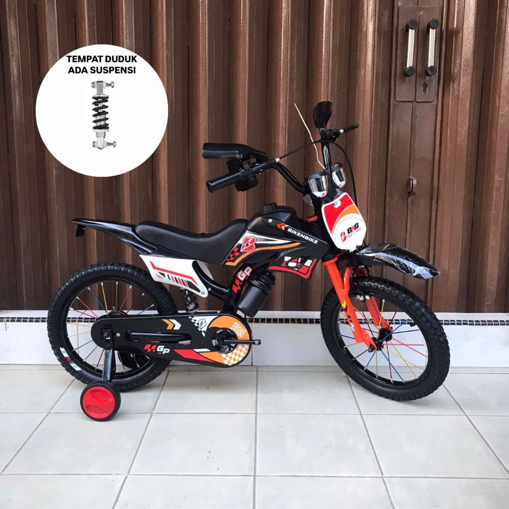 Jual GOSEND Sepeda Anak BMX 16 BNB Trail GP Motor Cross | Shopee Indonesia