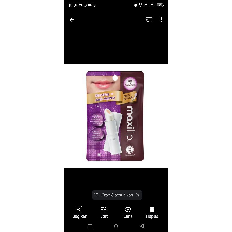 Jual Mentholatum Maxilip Lip Balm Anti Aging 3.8g | Shopee Indonesia