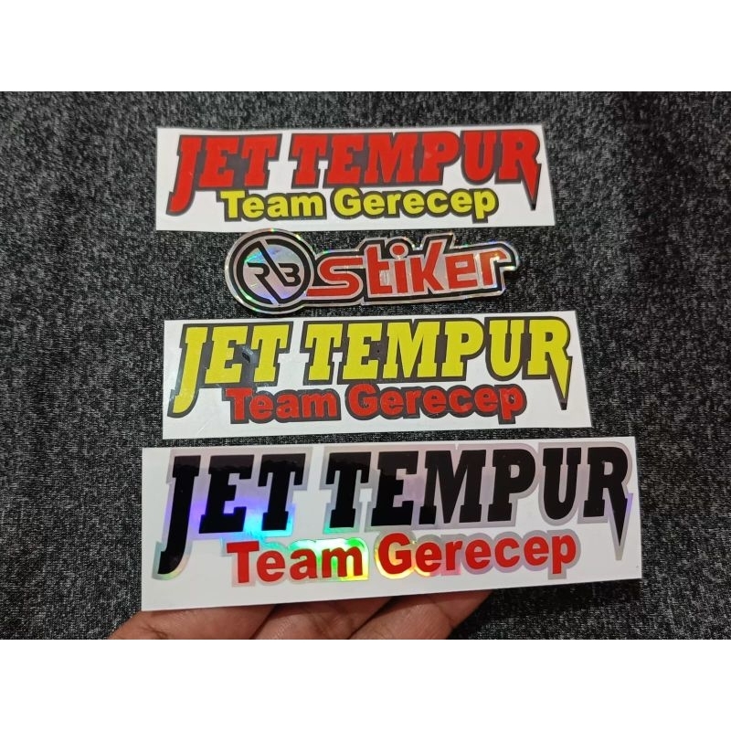 Jual Stiker cutting JET TEMPUR | Shopee Indonesia