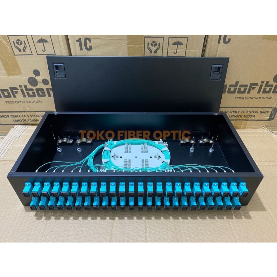 Jual OTB rack 48 core SC multimode OM3 /OTB 48 port SC OM3 + Pigtail ...