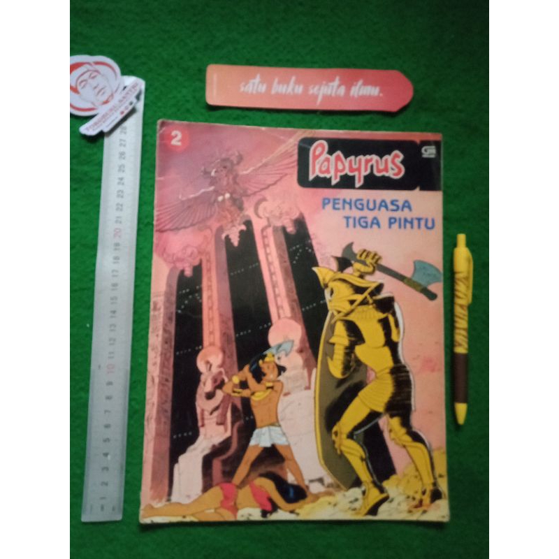 Jual Buku Komik Cetakan Pertama Minus Papyrus : #2 Penguasa Tiga Pintu ...