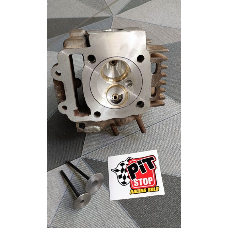 Jual Head kawasaki kaze athlete blitz KSR klep besar | Shopee Indonesia