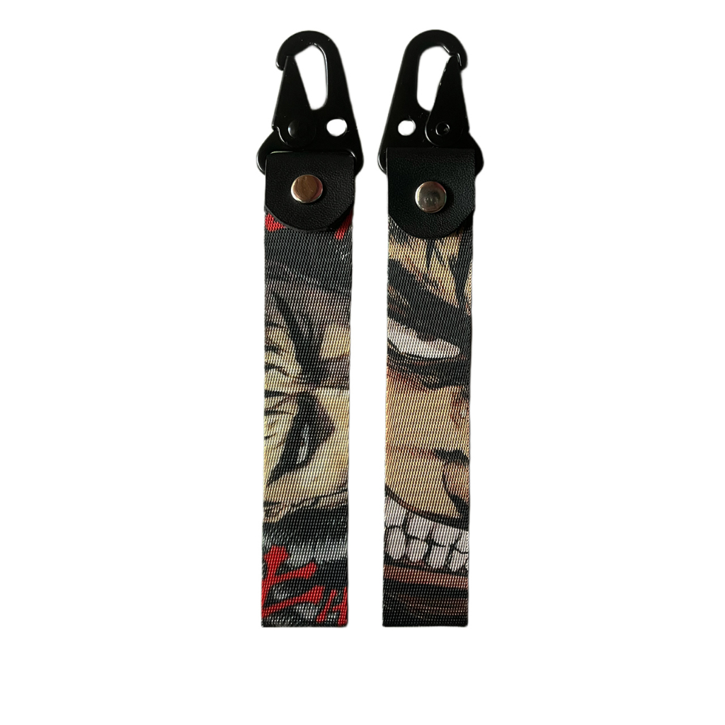 Jual keychain anime guts berserk - keychain webbing carabiner anime ...