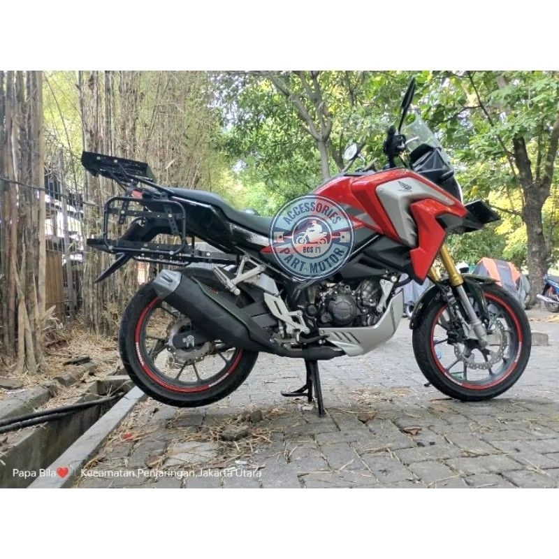 Jual PAKET LENGKAP BRACKET TOP BOX + BREKET SIDE BOX SB 2000 FULL ...