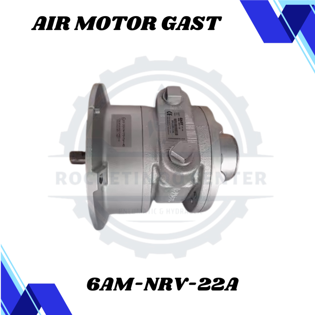 Gast AC-990 Air Motor Muffler - 1/2" NPT Industrial Air Compressor Muffler Replacement