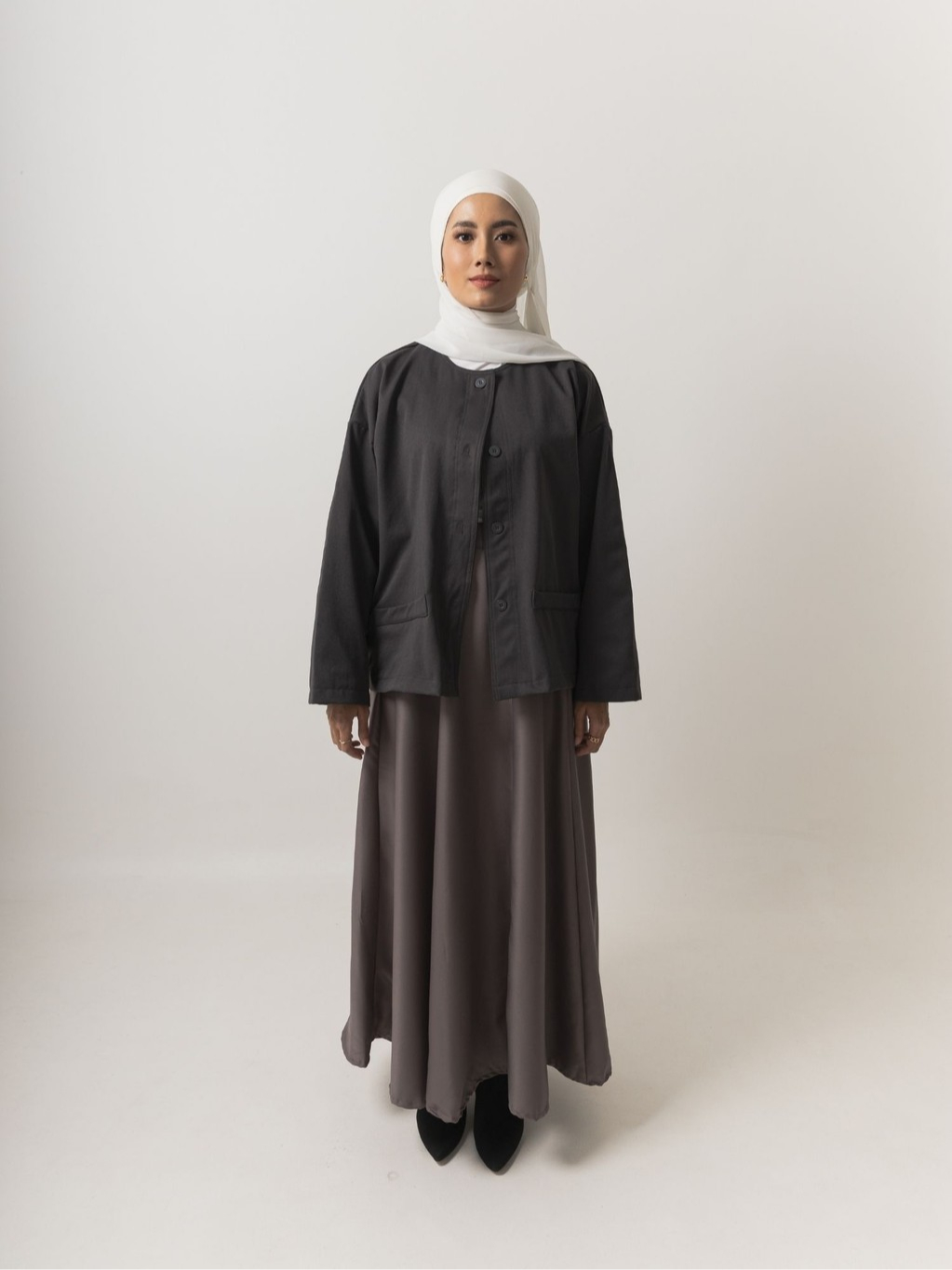Jual SAIA Modest - Shafa Skirt | Rok Payung Wanita | Bawahan | Shopee ...