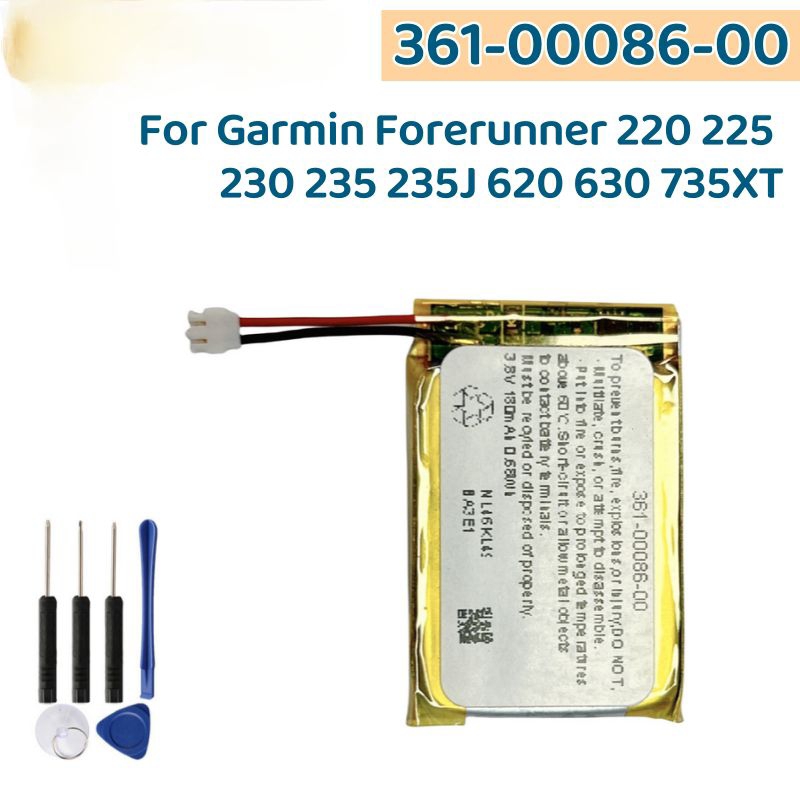 361 00086 00 361 00086 10 For GARMIN Vivoactive 4 Approach G10 3.8V 180mAh Li Io - Foto 2