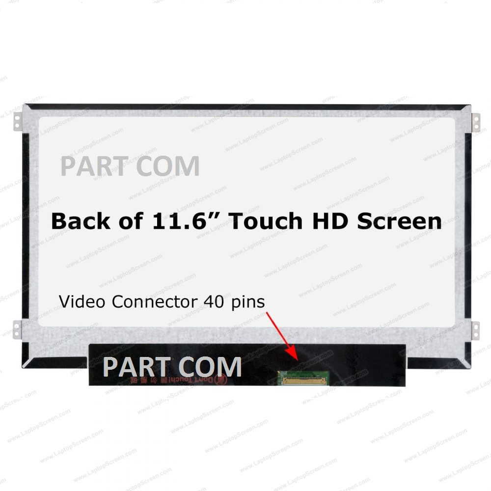 Dalle écran LCD 11.6″ Pour Dell Chromebook P26T002 – HD LED Mat – 30 Pins