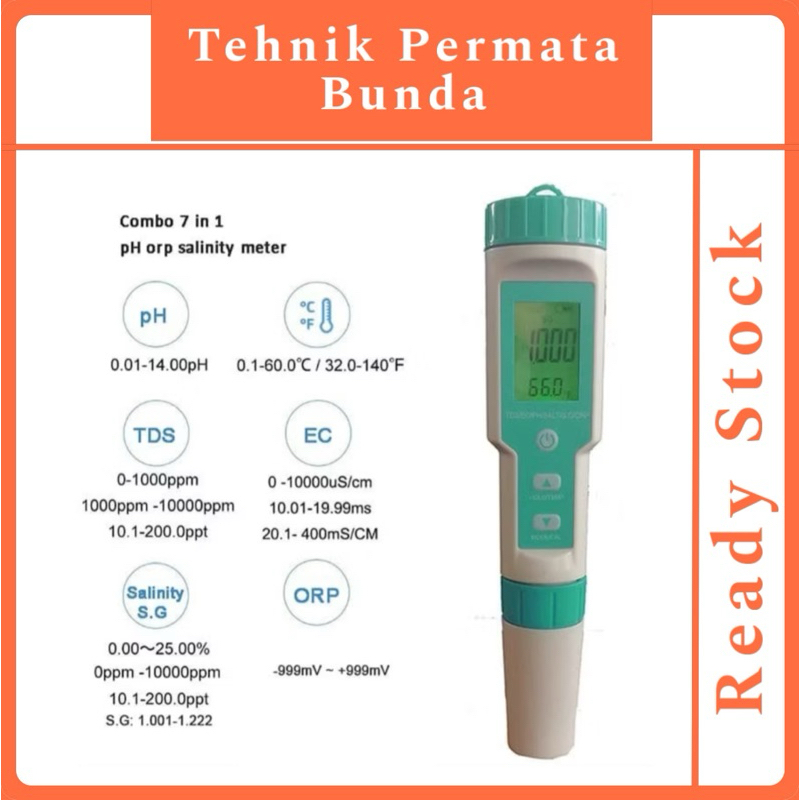 Watertester Primeur voor PH en chloor 18x12x5cm