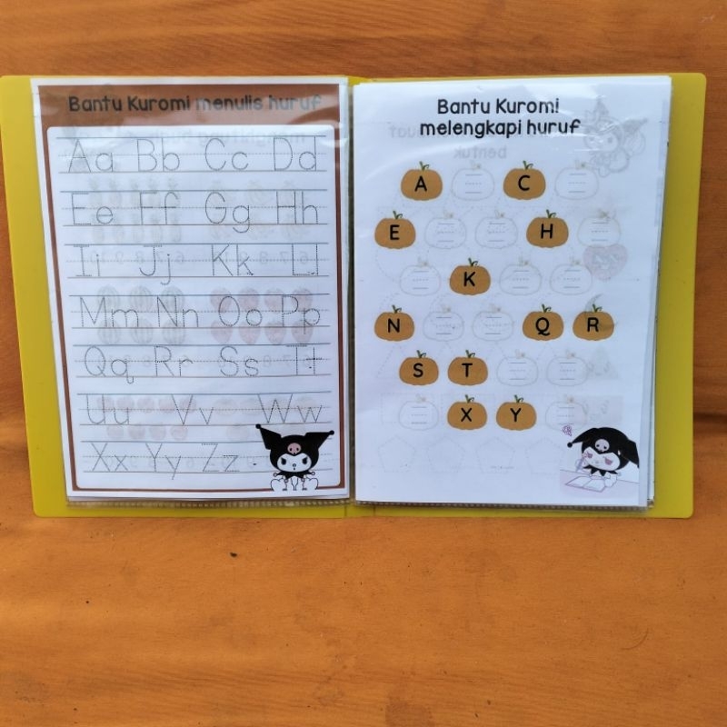 Jual Worksheet Kuromi Wipe and Clean | Shopee Indonesia